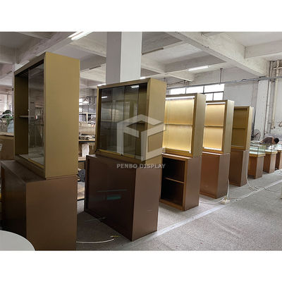 1000mm Long Jewelry Shop Furniture T4 LED Jewellery Display Counter