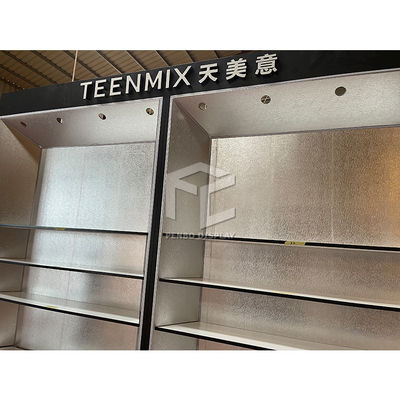 OEM Commercial Shoe Display Rack Wood Shoes Display Showcase For Shop Furniture