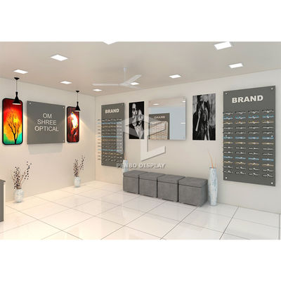 L5 LED Eyewear Glass Display Rack With 8mm Thick Melamine Board