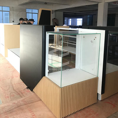 Painting Mobile Phone Display Showcase Cell Phone Kiosk