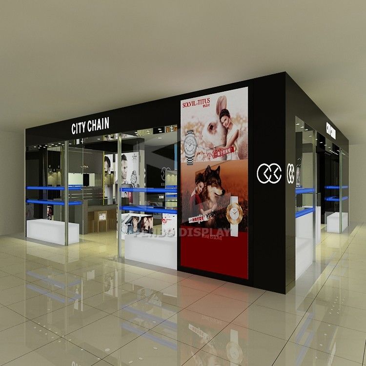 1200mm Long Boutique Watch Display Showcase For Shop ODM